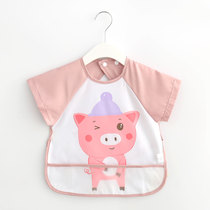 autumn and winter baby eat gown baby bib waterproof anti-dirty children fan chuan yi long sleeve hu yi drawing xiao wei qun