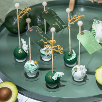 Simulation lollipop props shooting wedding dessert window decoration Standing fake candy fondant cake model toy