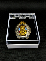 Box Soviet Union Reunion Medal Transparent Collection Box