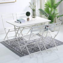 Open-air mesh red light extravaganza Balcony Small Table Chair Ins Wind Three Sets One Table Two Chairs Casual Suit Small Outdoor type Outdoor 2