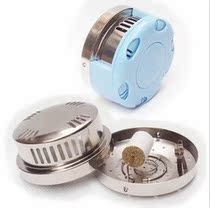 Special Price Plated Stainless Steel Carry-on Thickening Type Portable Stainless Steel Carry-on Moxibustion Box Warm Moxibustion