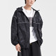 Li Ning Windbreaker New Men 's Wade 시리즈 카디건 후드 느슨한 스포츠 자켓 상단 AFDQ399 Li Ning Windbreaker New Men 's Wade 시리즈 카디건 후드 느슨한 스포츠 자켓 상단 AFDQ399