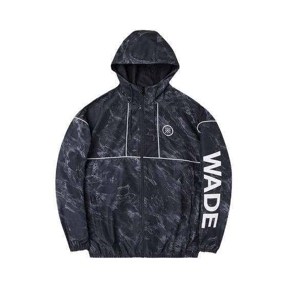 Li Ning Windbreaker New Men 's Wade 시리즈 카디건 후드 느슨한 스포츠 자켓 상단 AFDQ399 Li Ning Windbreaker New Men 's Wade 시리즈 카디건 후드 느슨한 스포츠 자켓 상단 AFDQ399