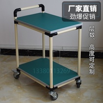 Anti-static turnover car Lean pipe material car Dust-free workshop assembly line shelf wire rod inspection console customization