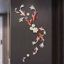 Restaurant wall decoration Nordic luxury bedroom 3d three-dimensional creative living room wall background wall modern simple relief