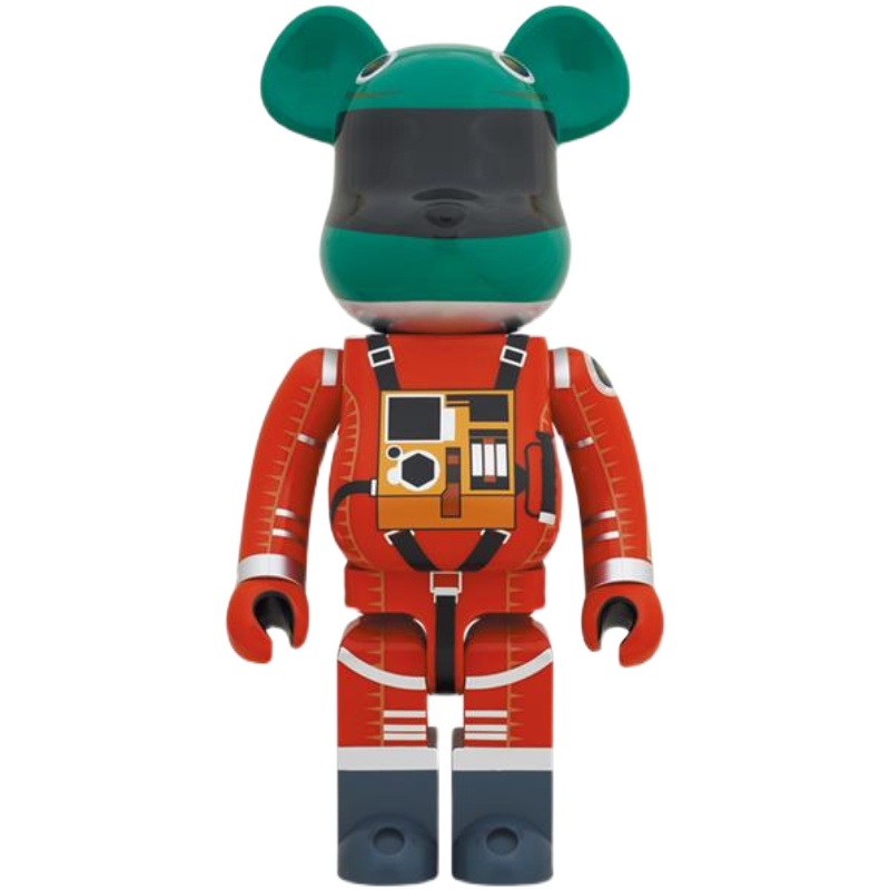 正品Bearbrick积木熊BE@RBRICK 太空服SPACE SUIT 1000% 全新-Taobao