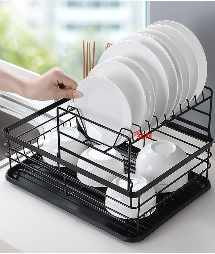沥水碗架厨房碗碟架沥水架沥碗架家用放碗架水槽置物架碗筷滤水架