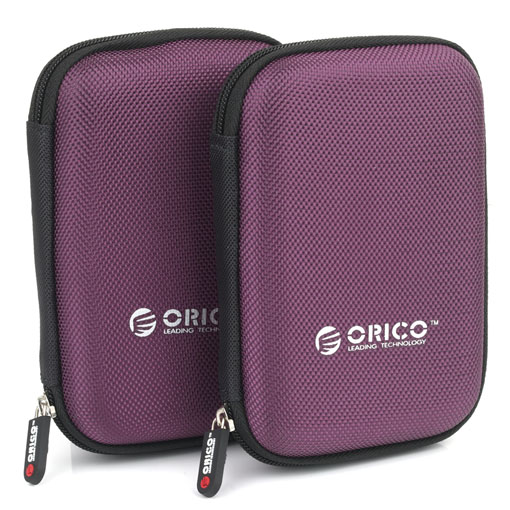ORICO 数码收纳整理包盒 2.5寸移动硬盘包保护套袋防水防震保护包产品展示图1