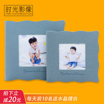 Photo studio baby album Custom childrens memorial book Growth memorial book production package design