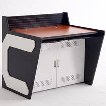 Monitoring console double console customized triple monitoring room table table four-link monitoring and scheduling platform