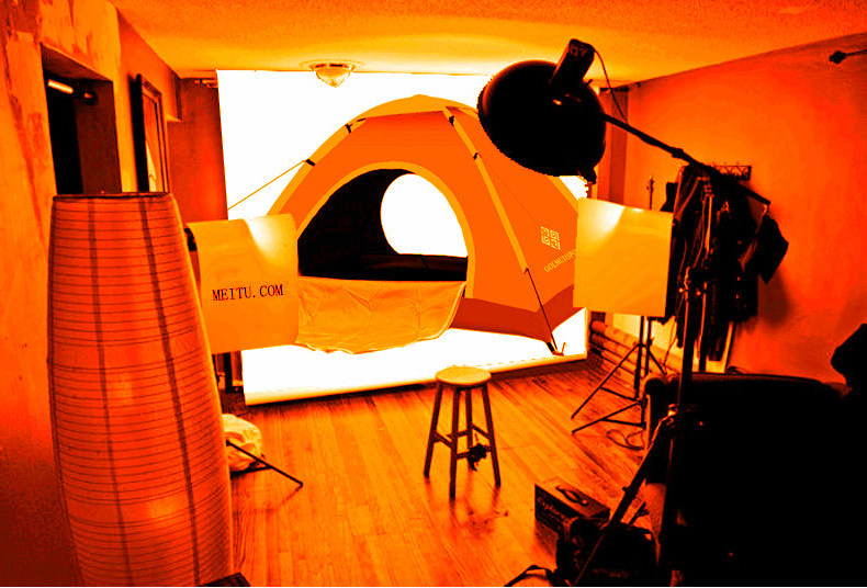 golmud 双门2人 野外帐篷 双门 帐篷户外 双人 情侣露营野营帐篷