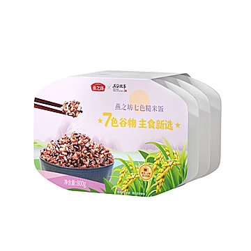 【燕之坊】即食免煮杂粮糙米饭200g*4[10元优惠券]-寻折猪