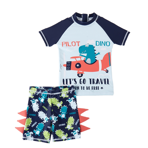 Children's swimsuit summer new quick -drying sunscreen split swimming trunks cute cartoon dinosaur small middle girl boys swimsuit
Children's swimsuit summer new quick -drying sunscreen split swimming trunks cute cartoon dinosaur small middle girl boys swimsuit