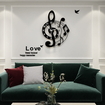 Simple modern personality clock wall clock living room creative trend atmospheric wall clock household fashion net red silent clock