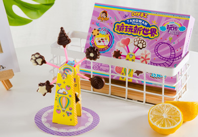 糖玩新世界棒棒糖小伶玩具棉花糖甜