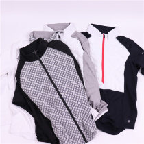 European and American single golf clothing womens windbreaker jacket ultra-light breathable wind and water repellent high elasticity golf Women