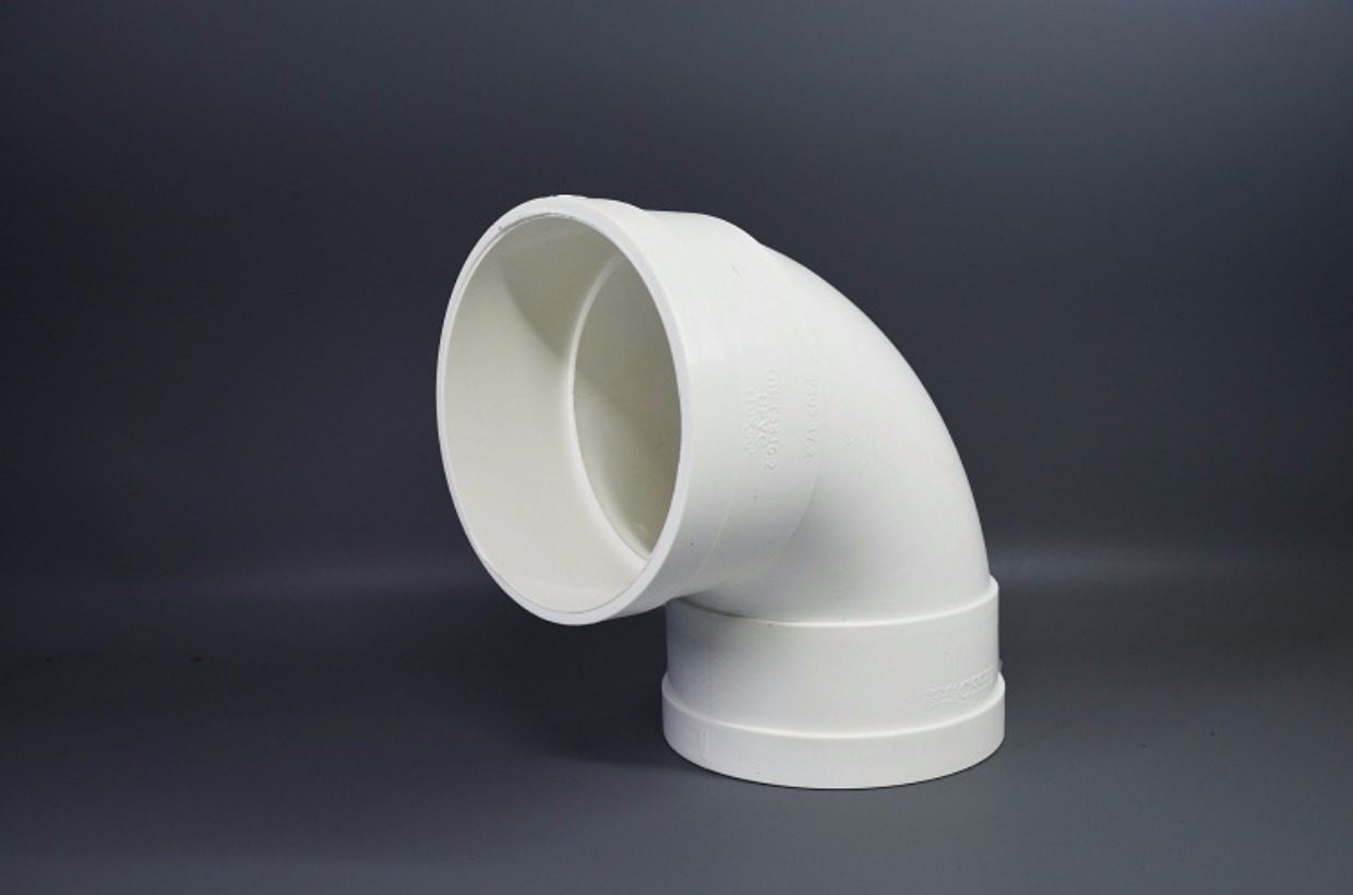 pvc排水管弯头配件 下水落水塑料管道管件50 75 110 4寸