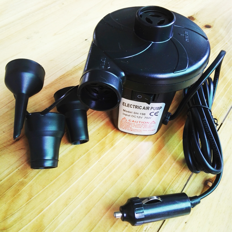 portable 12v air pump electric pump automobile supplies multi-function pumping and  dual purpose