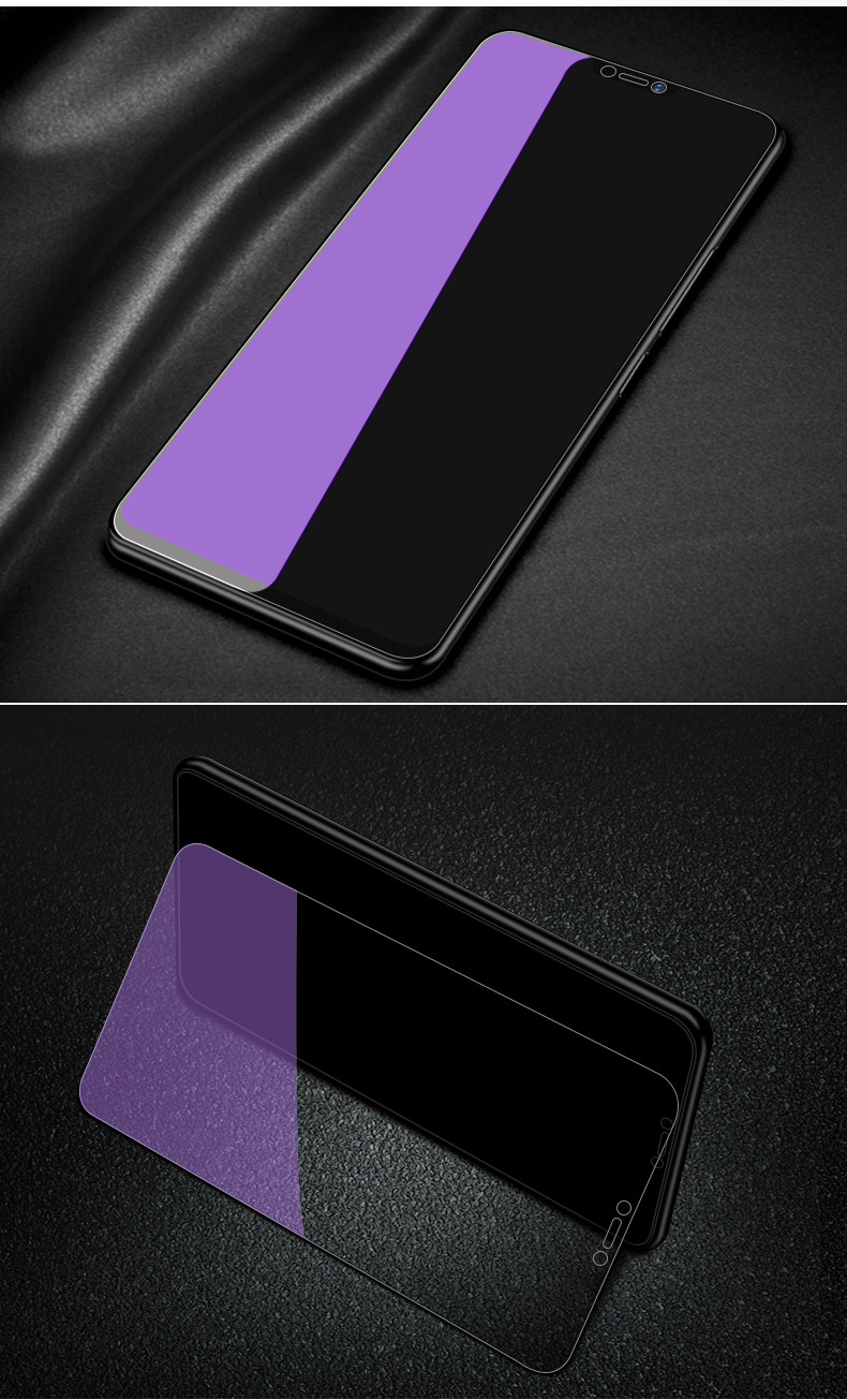适用于vivos15e全屏透明高清钢化膜iqooz6全屏紫光手机保护贴膜