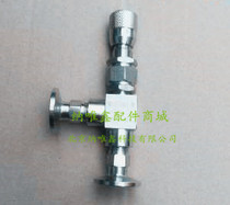 Vacuum needle valve with scale High vacuum regulating valve Vacuum micro regulating valve KF16 KF25