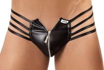 A new mens sexy underwear imitation leather breifs mens sex underwear C435