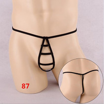 New mens sexy underwear Plaid bird T pants mens sexy thong 87#
