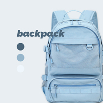 Madebag2022 years new school bag girls junior high school students double shoulder backpack mens large capacity girl