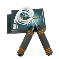 Steel wire skipping rope single professional fitness weight loss male and female adult sports skipping primary school entrance examination special skipping rope