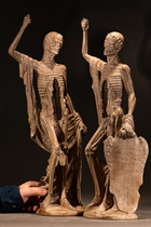 Orgrima French Louvre Museum Holy Innocent cultural relic statue ornaments agate agate powder version