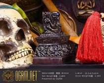 Orgema bronze corpse Tuolin Zhenzhang paper desktop ornaments tea pet town house