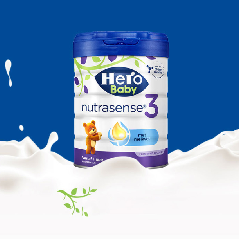 herobaby婴儿奶粉白金版3段2罐装