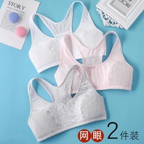 summer girl's underwear vest pure cotton pupil pupil girl growing up children's bra