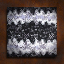 Psychedei Skull headscarf male and female Baotou Fashion y2k Spice Girls Moto Locomotive Face Towels Wrist Sports Hair hair with headband