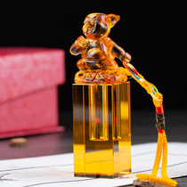 Fetal hair souvenir Fetal hair seal Umbilical cord seal Pig year baby Fetal hair DIY baby 100-day gift preservation