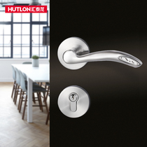 Huitailong indoor and outdoor door lock split lock bathroom lock modern simple door lock universal type