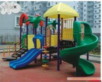 Amusement facilities Kindergarten facilities large toy combination slide small Doctor series outdoor toy community slide