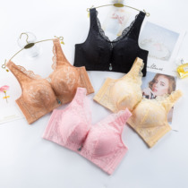 Extra large size underwear female fat mm200 kg 300 kg bra thin bra full cup gathered anti-sagging milk