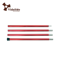 Outdoor camping tent support Rod aluminum alloy rod camp column canopy awning accessories pole light and portable