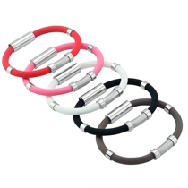 2021 silicone bracelet anti-static bracelet Korean male and female lovers anti-static trend new hip hop bracelet