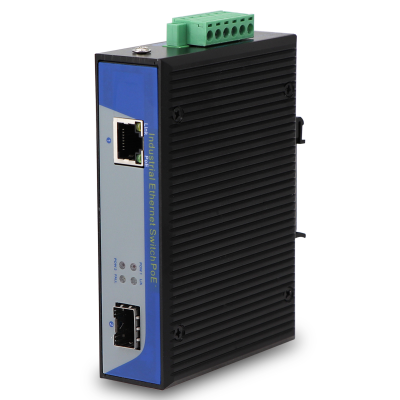 aopre industrial grade gigabit 1 optical 1 electric optical fiber transceiver sfp port photoelectric converter t611g-sfp/ one
