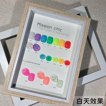 Fluorescent color nail oil glue candy luminous night elf 2021 new Bundy fluorescent green nail art small set series