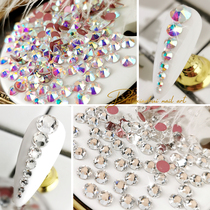 Nail masonry jewelry new net red rhinestone big super flash luxury ab flash diamond symphony flat diamond jewelry full set 466