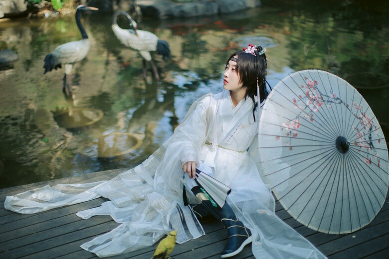 【一色剪裁】【游吟】少侠款少年系·白玉堂篱落万用cos男古装