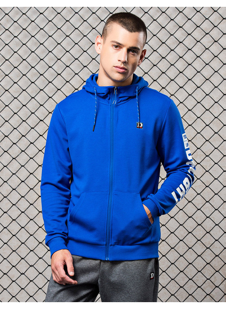 361度外套男装连帽开襟卫衣2017秋季新款361男子运动服551739010a