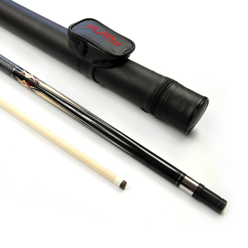 fury威利九球杆台球杆黑8球杆大头花式九球枫木ag系列_不打折现价395.