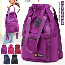 Oxford cloth corset pocket fitness bag large capacity drawstring backpack womens 2020 new mens backpack travel sports bag