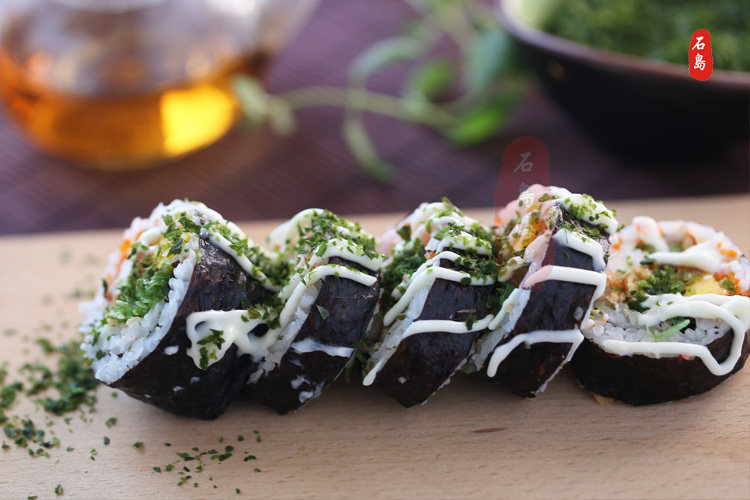 烤青海苔粉 章鱼小丸子调料 饭团海苔碎 章鱼烧材料 寿司紫菜粉