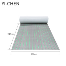 New product recommended EVA imitation teak wood anti-slip ground mat caravan deck Yacht Surf Board Stop Slip Mat Outdoor Supplies