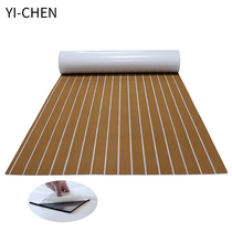 Factory Direct EVA Yacht Fishing Boat Imitation Teak Wood Floor Marine Deck Non-slip Mat Waterproof Sunburn