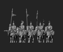 TMC Third Party Legion Cavalry Squadron Plate Armor Edition 3D printed model